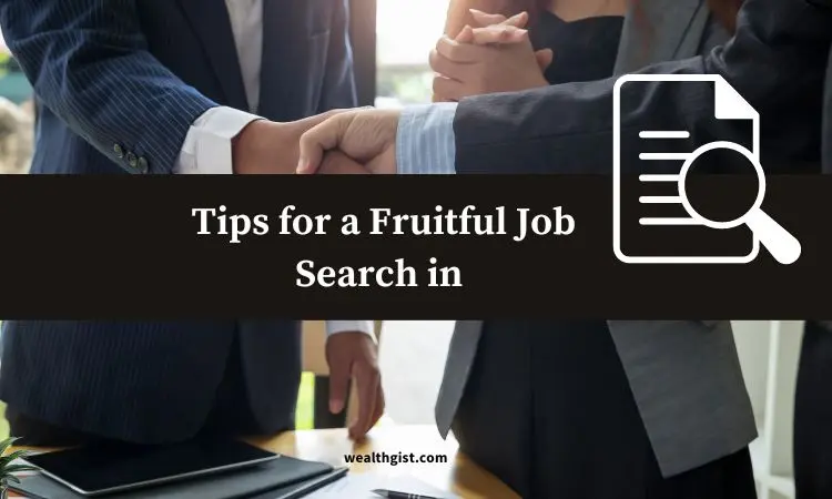 tips for a fruitful job search