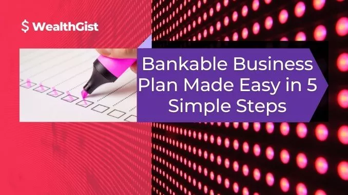 Bankable bussiness plan