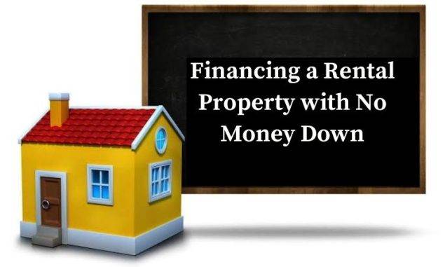 Financing a Rental Property with No Money Down